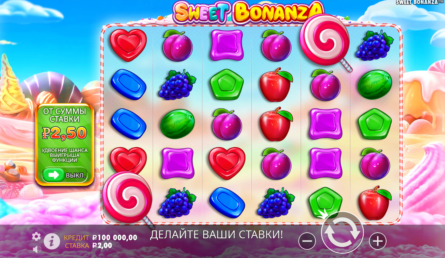 Игровой автомат Sweet Bonanza